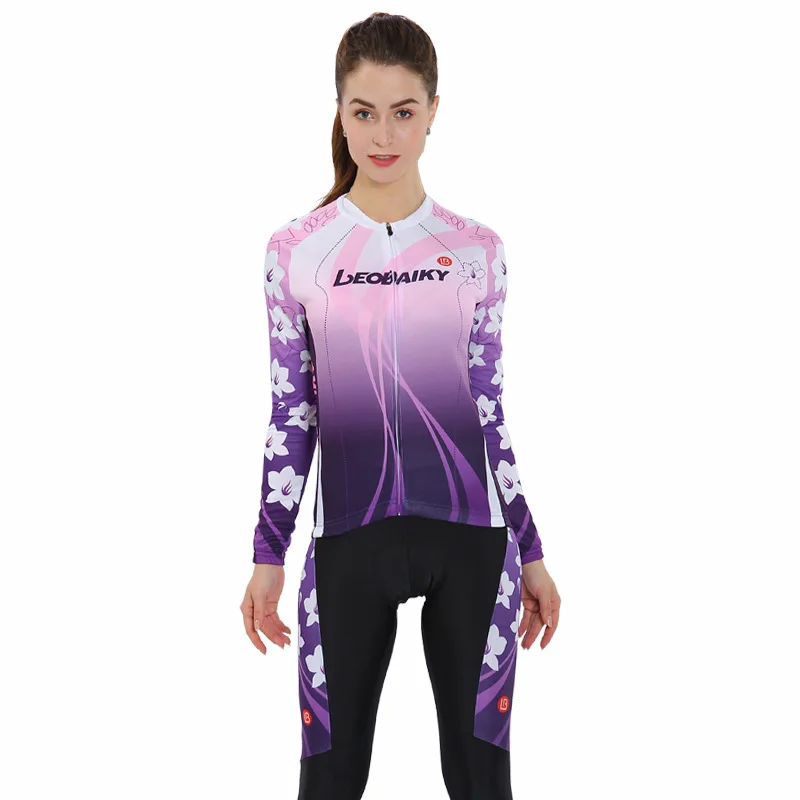 jersey pants Бренд Pro Велоспорт Джерси наборы с длинным рукавом Куртка MTB Одежда для велосипедной езды велосипедная одежда Skinsuit Женская одежда для велоспорта - Цвет: jersey pants