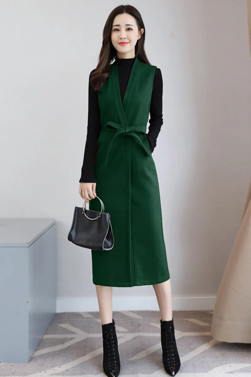 Fashion suit dress two-piece female 2018 autumn and winter clothing new sweater + bottoming skirt | Женская одежда