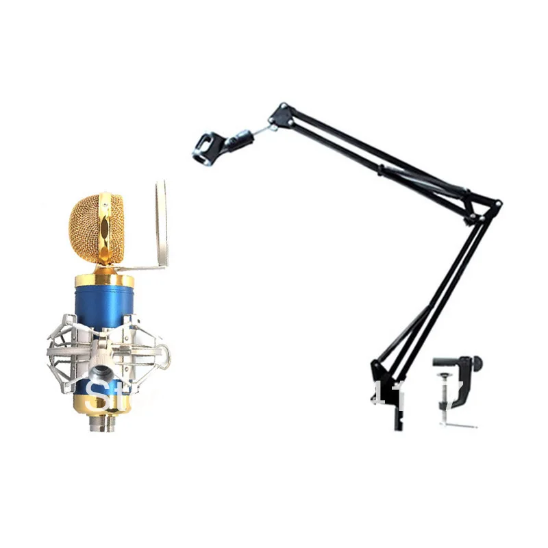 Синий конденсаторный микрофон компьютерный настройки для Skype развлечения +