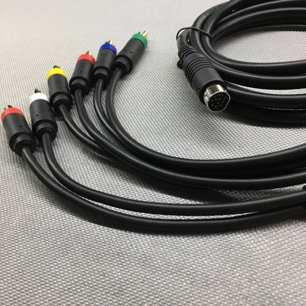 BUKIM 2 шт. RGB/RGBS RCA кабель для Sega Saturn Sony PVM BVM NEC XM UPSCALER BNC не компонент|Кабели| |