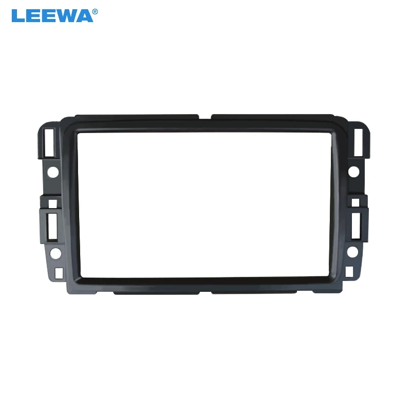 LEEWA автомобильный 2Din Радио Стерео DVD фасции рамка для CHEVROLET Traverse BUICK Enclave GMC Acadia Dash