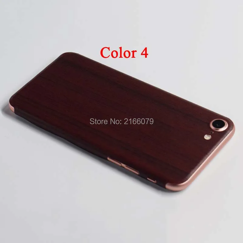 Для Apple iPhone 7 4 дюйма/7 Plus + 5 дюйма задняя крышка 3D имитация под дерево защита