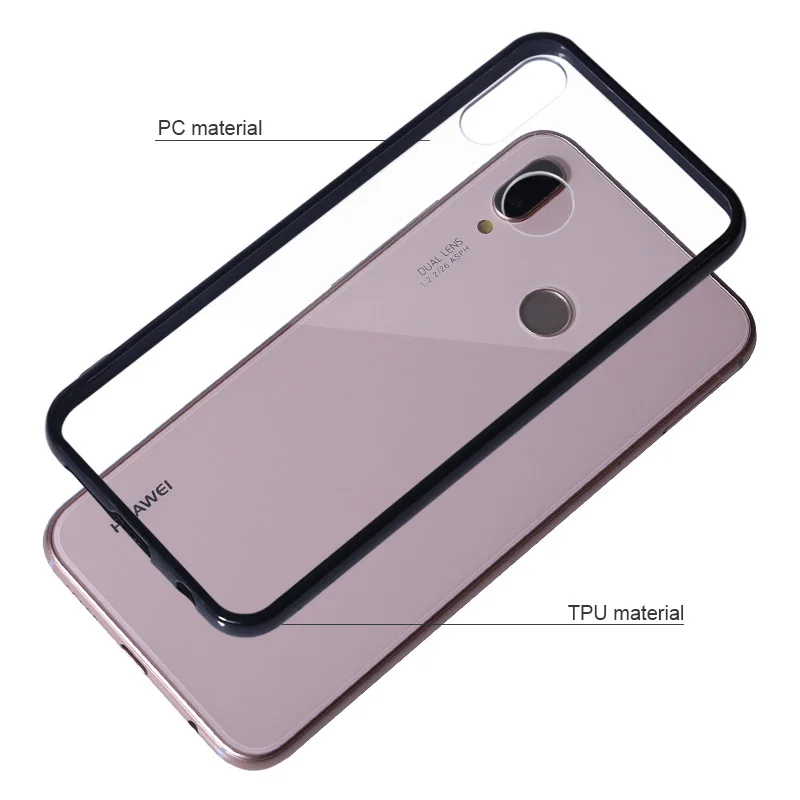 Роскошный прозрачный чехол для Huawei P20 Lite P20Lite P30 P10 Plus Mate 10 20 Pro Honor 9 V10 View P smart TPU + PC |