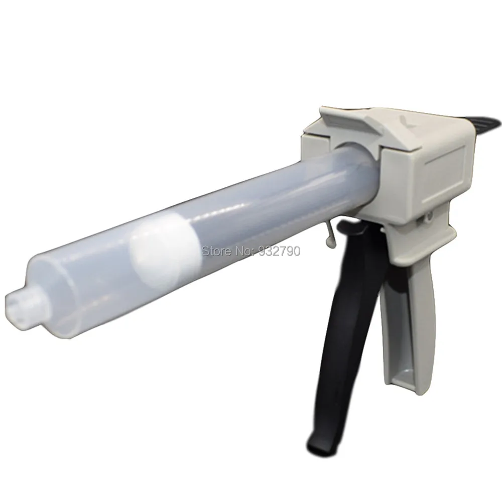 Epoxy Adhesive Gun 55cc 55ml Cartridges Manual Single Component Applicator + Glue Liquid Dispenser Syringe Barrel | Обустройство дома