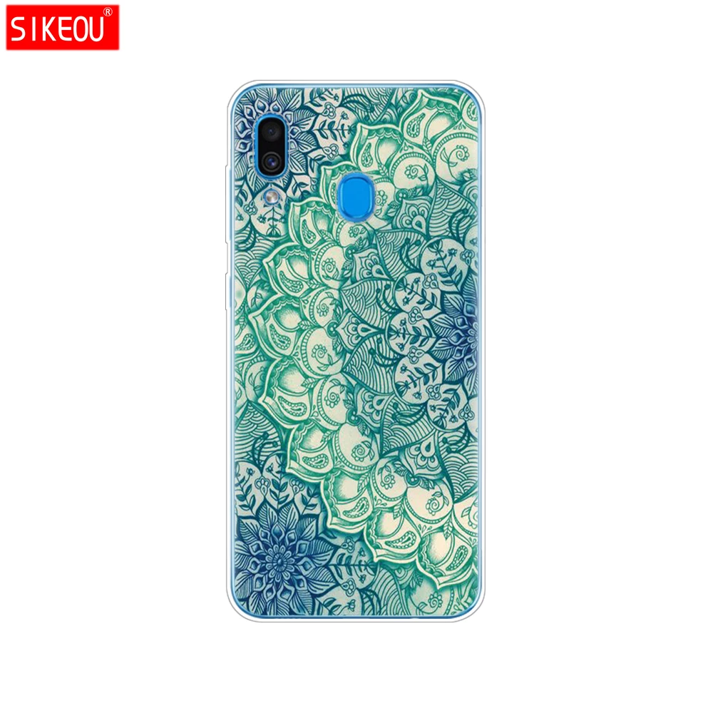 Чехол для samsung Galaxy A20 чехол A20E полиуретан) и силикона с откидной крышкой для samsung A20 20 A205F A20E A202F чехол Мягкие Чехлы бамперы - Цвет: 33981