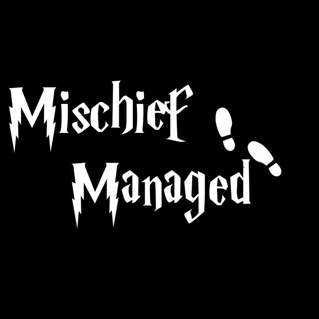 Mischief управляемый Гарри Поттер Наклейка Виниловая наклейка | автомобили