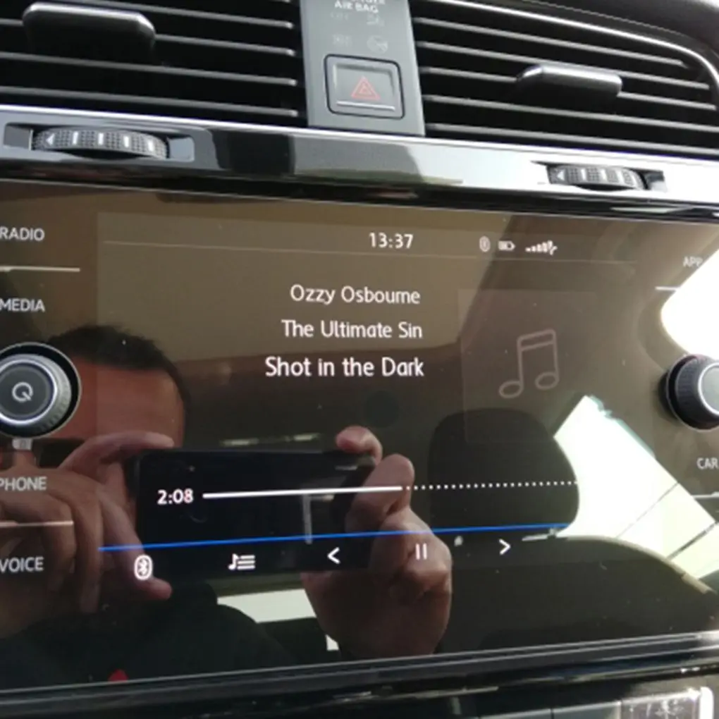 Замена для Tiguan 2018 Автомобильный GPS навигационный экран защитная пленка из