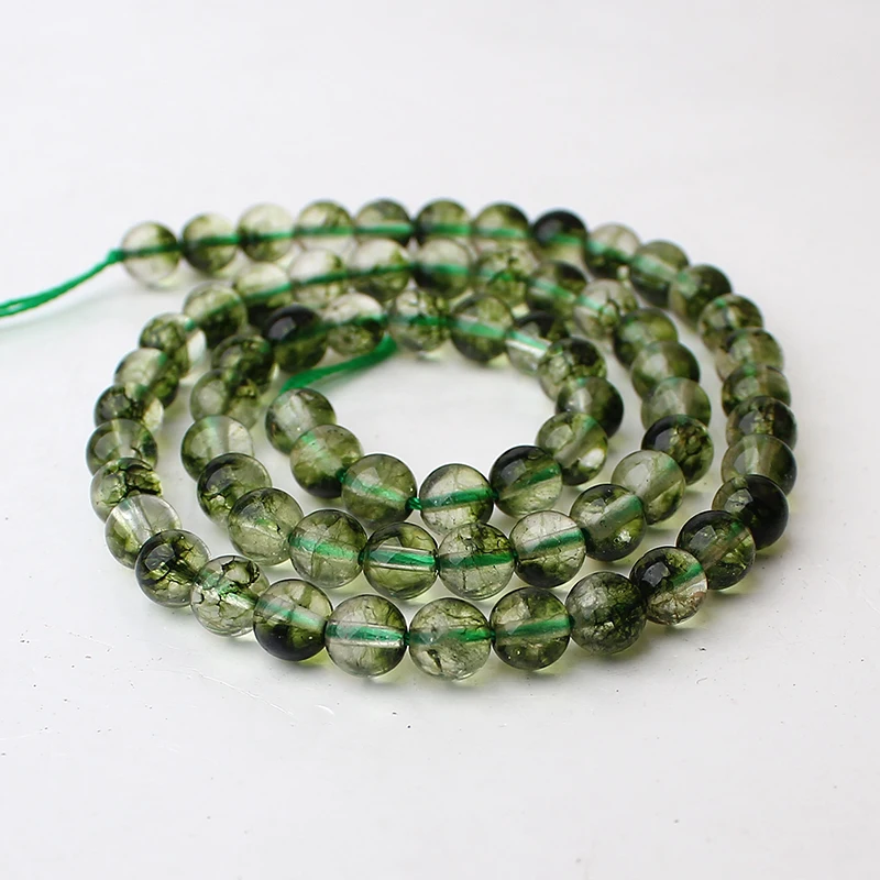 Оригинальные зеленые фантомные кварцевые шарики для мужчин и женщин исцеление