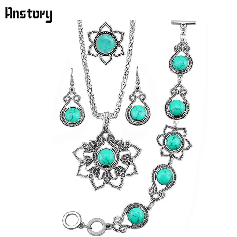 Кленовый лист кулон камень комплект ювелирных изделий Цепочки и ожерелья