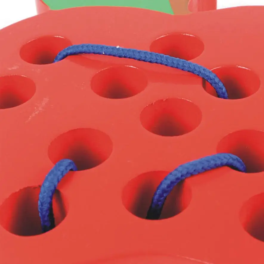 Big Wooden Worm Eat Apple Children's Cater Threading Educational Toys Gift Z906 | Игрушки и хобби