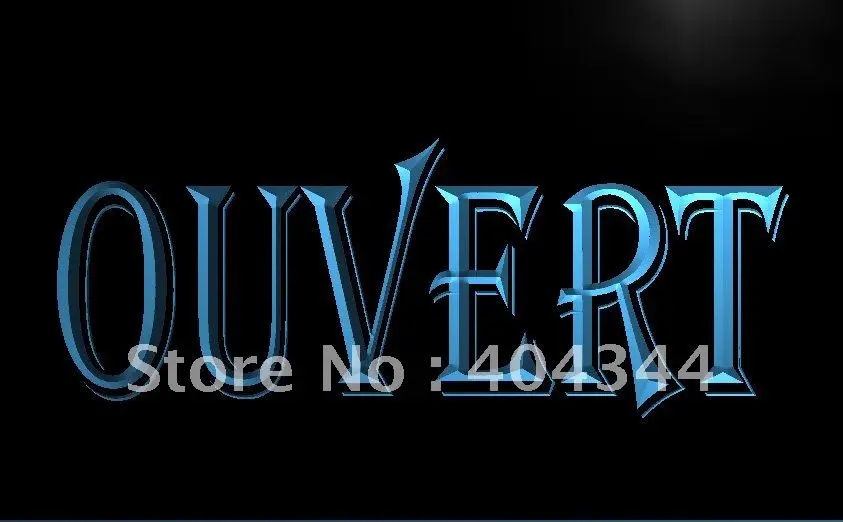 

LK162- OUVERT OPEN LED Neon Light Sign