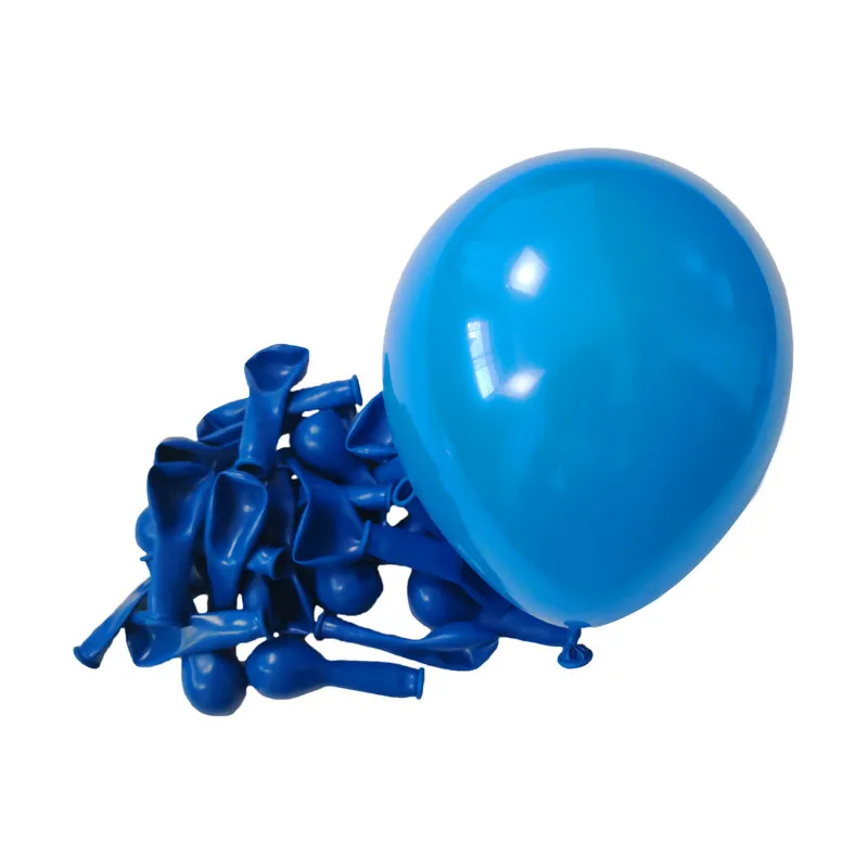 blue 50 шт., воздушные шары на день рождения, 5 дюймов, 1,3 г, латексные гелиевые воздушные шары, утолщенные жемчужные вечерние воздушные шары, вечерние шары, детская игрушка шарики для свадьбы - Цвет: blue