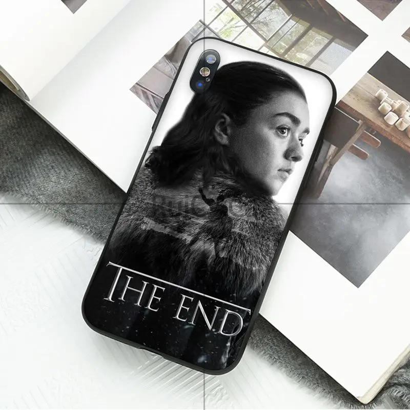 Ruicaica Игра престолов sansa Alia DIY чехол для телефона Apple iPhone 8 7 6 S Plus X XS MAX 5 5S SE XR