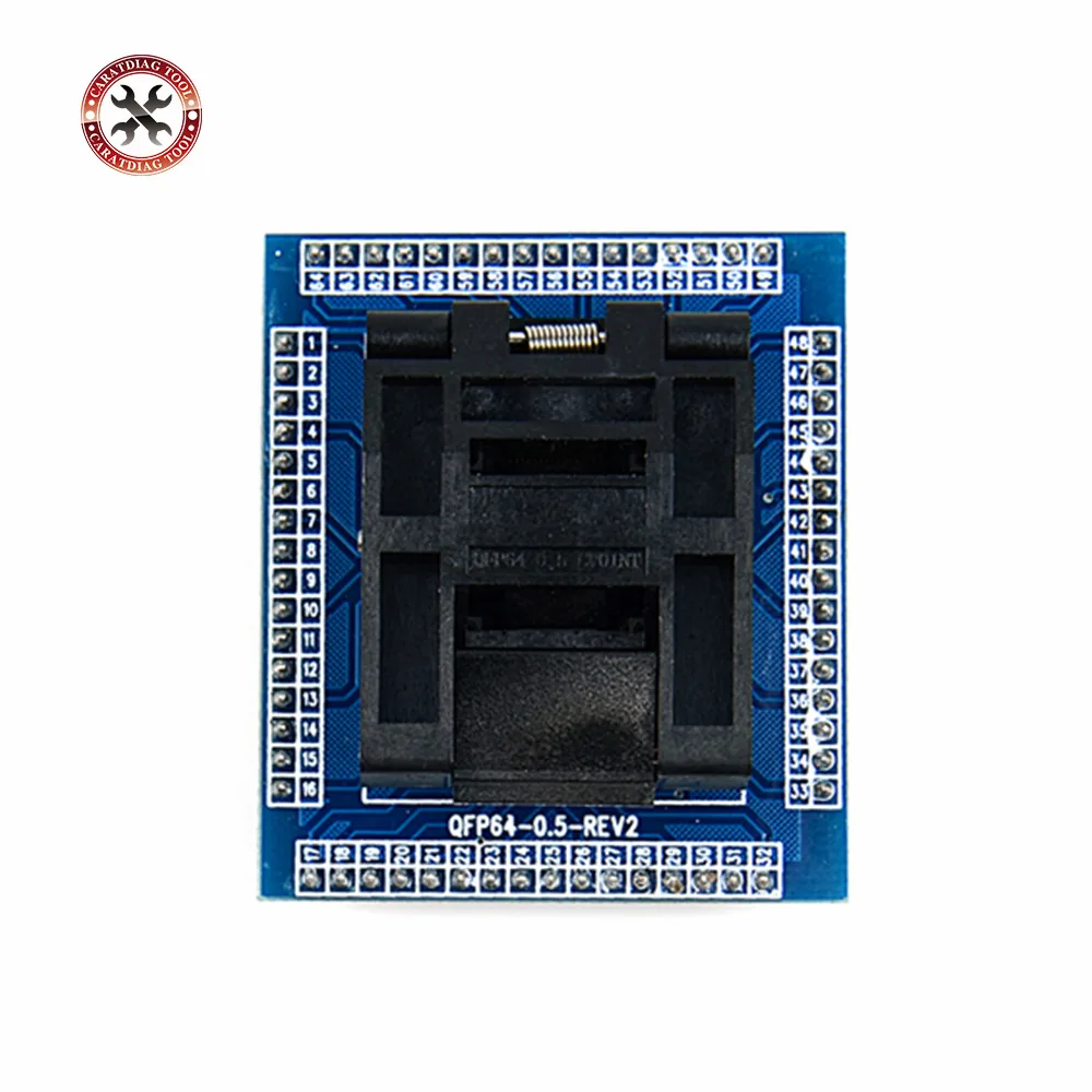 Заводская цена QFP64 TQFP64 LQFP64 переходник для гнезда тестовое гнездо IC программатор
