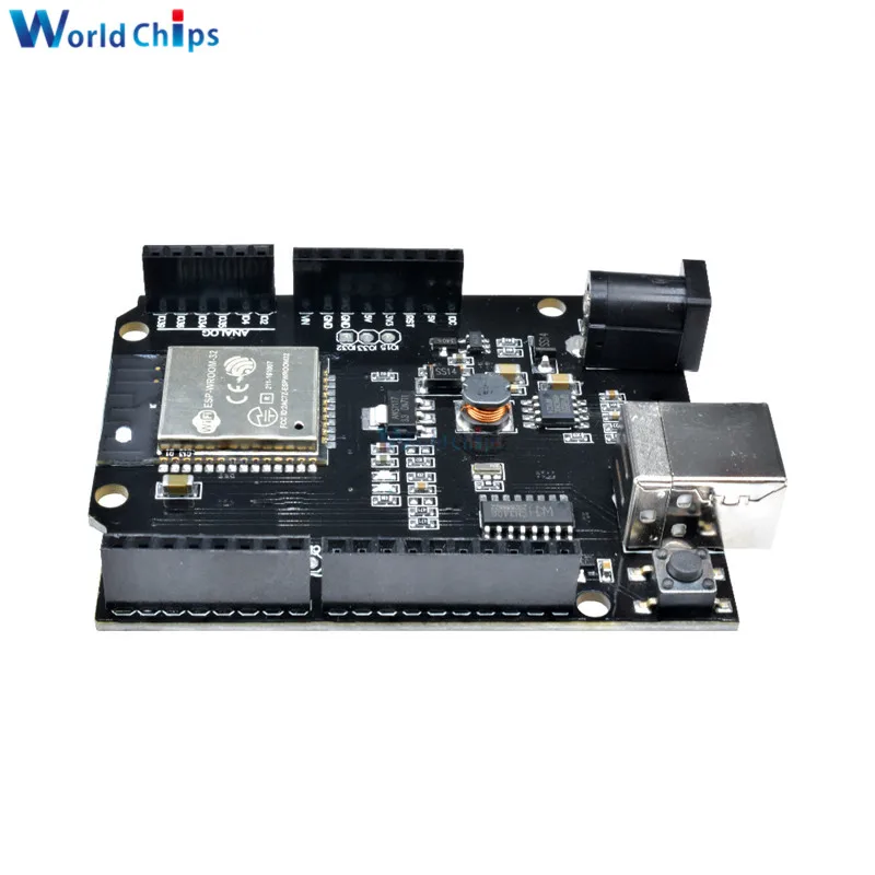 Макетная плата ESP32 Wifi для Arduino R3 Wemos D1 R32 Mini WIFI беспроводной Bluetooth CH340 USB Тип B/адаптер