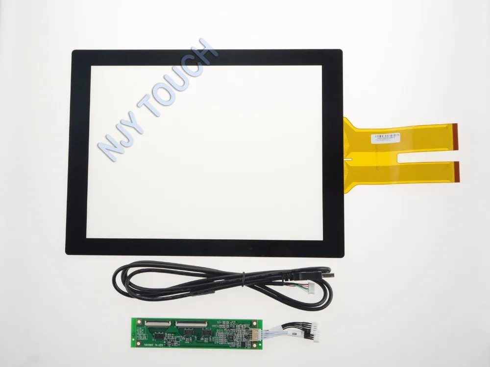 

12.1inch 10 Points Projected Capacitive Touch Panel plus USB Controller for Win 7/8 PNP