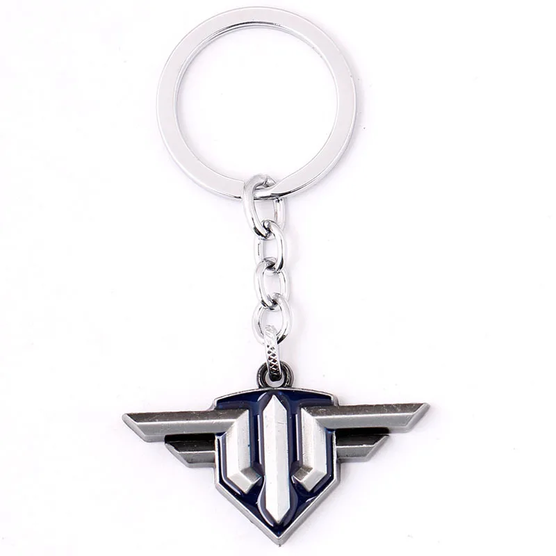 FPS Game World Of Warships Round Bead Chain Choker Necklace WOWS Alloy Pendant Keychain Keyring Men Women Fashion jewelry Gift | Украшения