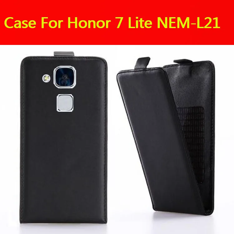 Новый высококачественный чехол для телефона Honor 7 Lite NEM L21 Чехлы крышек Флип вверх