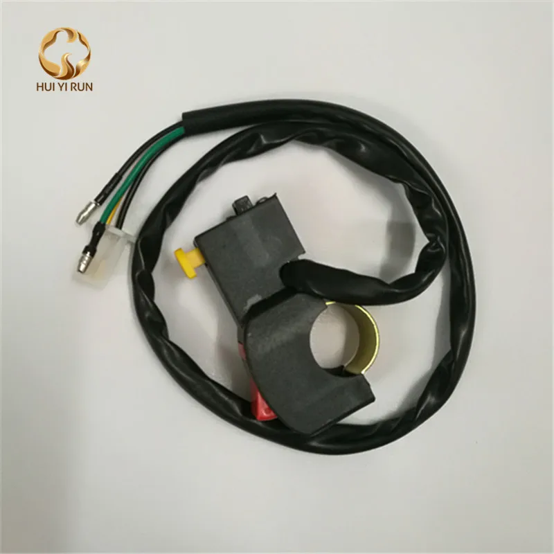 Motorcycle Handlebar Switch Mount Scooter ATV Dirt Bike Kill ON-OFF Button Bullet Connector Motorbike Accessories | Автомобили и