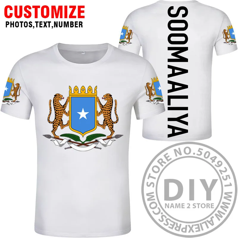 Style 7 Футболка с надписью «soomaaliya federal Kingdom», «soomaaliya», «сделай сам» - Цвет: Style 7