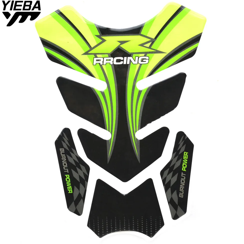 Накладка для топливного бака мотоцикла Наклейка защитная крышка наклейка KAWASAKI