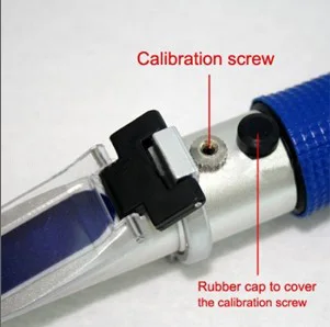 (Синий) рефрактометр для пива Brix без калибровочного масла|beer refractometer|brix