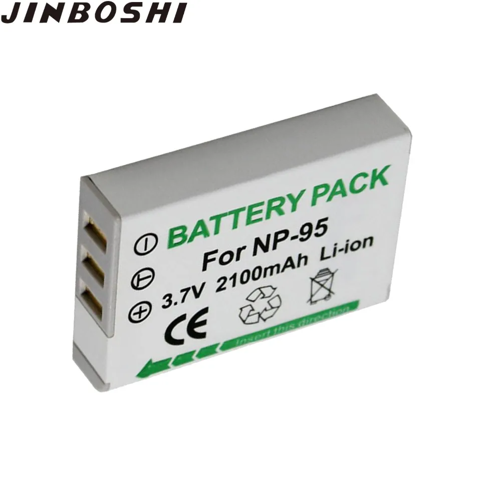 5 шт. Высокая емкость 3 7 V 2100mAh NP 95 NP95 Rechargeble батарея Замена для FUJI X S1 X100 X100s