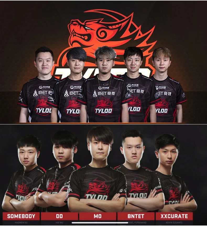 Высокое качество, 1:1 TYLOO, на заказ, ID футболка, футболка для фанатов, для мужчин и женщин, с круглым вырезом, футболки с коротким рукавом, на заказ, футболка, Homme