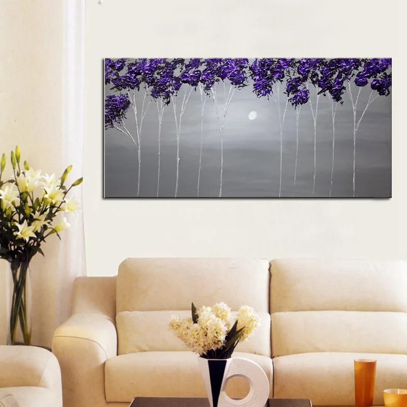 100% ручная роспись абстрактная картина маслом холст искусство пейзаж