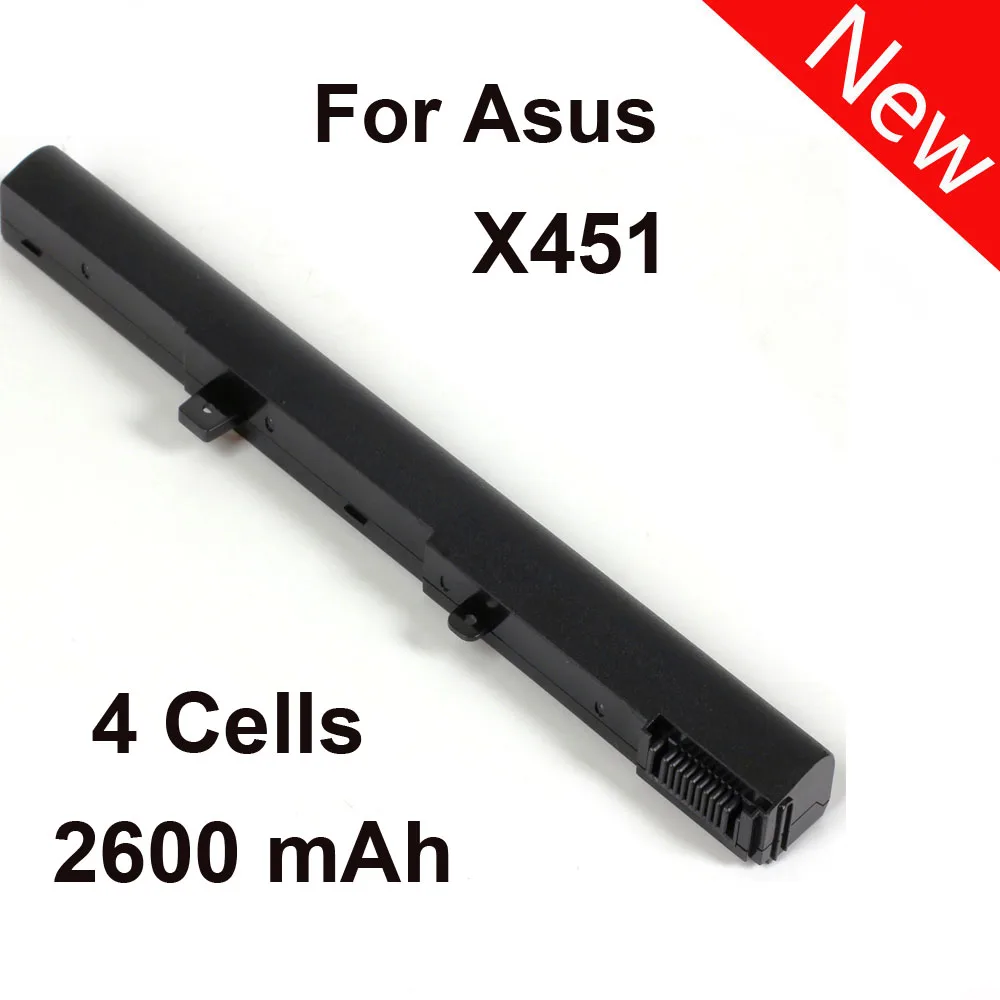 4 ячейки 2600 мАч ноутбука батарея для ASUS x451 x551 x451c x451ca x551c x551ca a41n1308 a31n1319 0b110 00250100 14 8 В