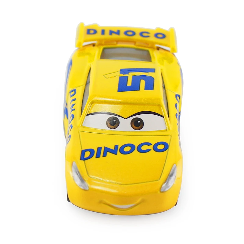 Дисней Pixar тачки 3 2 Джексон шторм Молния Маккуин Круз Рамирез 1:55 литые под давлением металлические игрушки модель автомобиля подарок на день рождения для детей мальчика