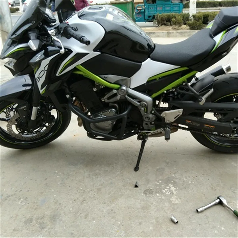Быстрая доставка для Kawasaki Z900 2017 мотоцикла двигателя Protetive Guard Crash Bar 100% абсолютно