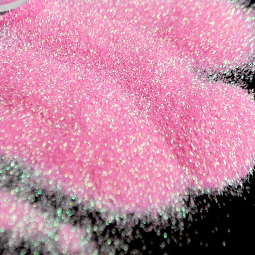

Bullion Pink Iridescent Color Nail Glitter Dazzling Sugar Glitter Pigment Dust Mermaid Glimmer Powder Nail Decorations Manicure