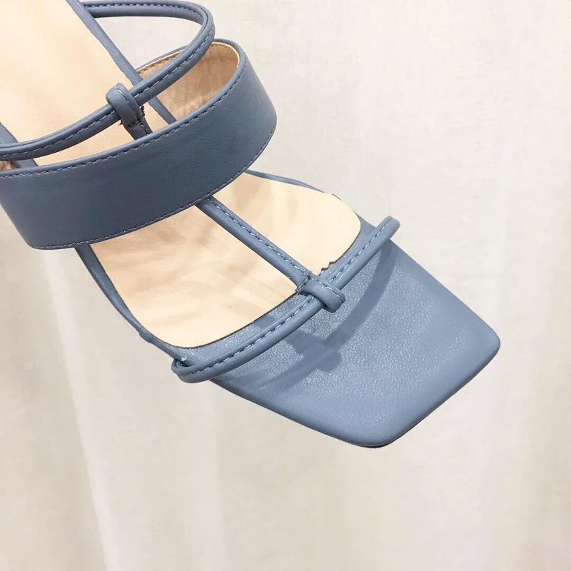 Wellwalk/женские шлепанцы с квадратным носком женские летние шлёпанцы из