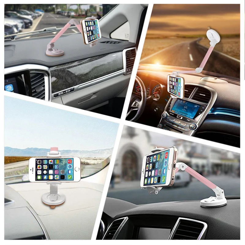Легко One Touch 2 Автомобильный держатель для iPhone 6s плюс 5S 5c samsung Galaxy S7 край S6 S5 Note 5/Note