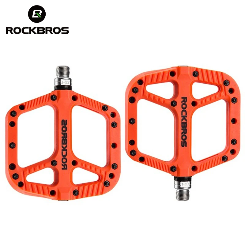 Велосипедные педали ROCKBROS ультралегкие Нескользящие с нейлоновым подшипником