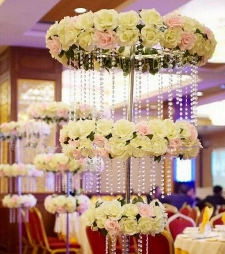 Праздничные принадлежности 1 м кристально чистые бусины нитки для гирлянды