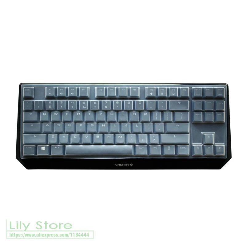 Для Cherry Mx Board 1,0 Tkl G80-3810 G80-3811 силиконовый механический беспроводной Bluetooth Настольный ПК клавиатура протектор кожи