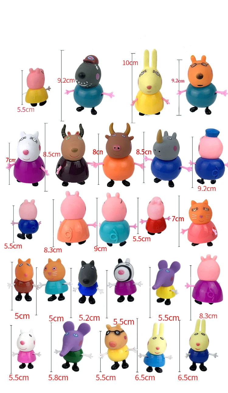 Свинка Пеппа DIY игрушка кукольный дом Праздничная вилла модель экшн фигурка аниме куклы фигурка игрушки для детей подарки на день рождения