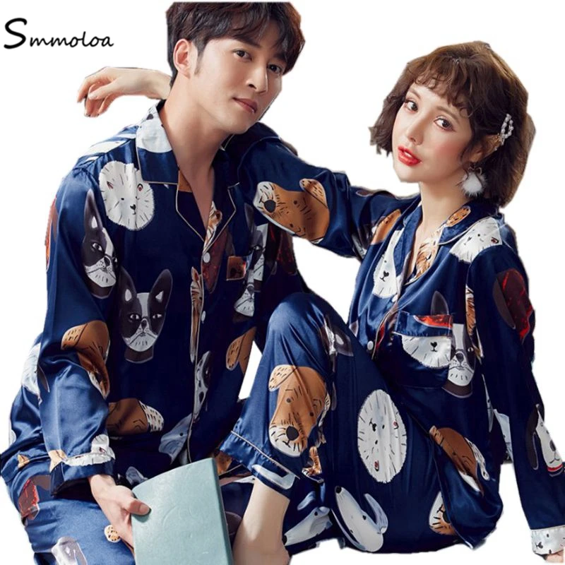 Smmoloa сексуальные женские шелковые пижамы набор 2019 подарки для любимых жены