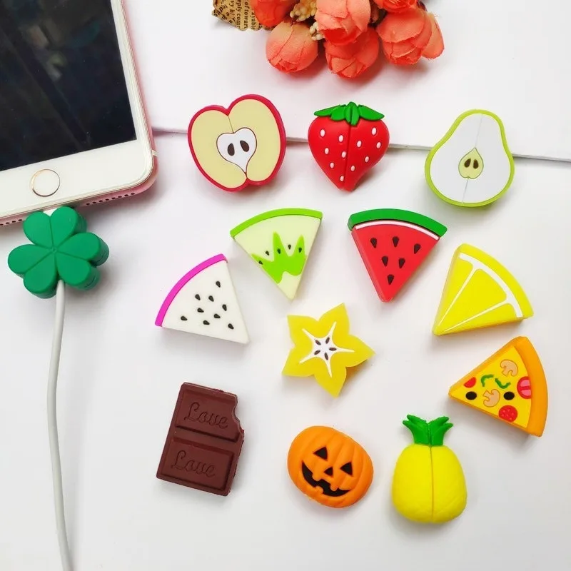 Защита кабеля для iPhone Huawei защита USB зарядки и передачи данных | Электроника