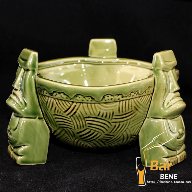 Большой Tiki чаша Коктейльная чашка пивная винная Кружка Керамическая Tiki кружки художественные ремесла креативные Гавайские кружки