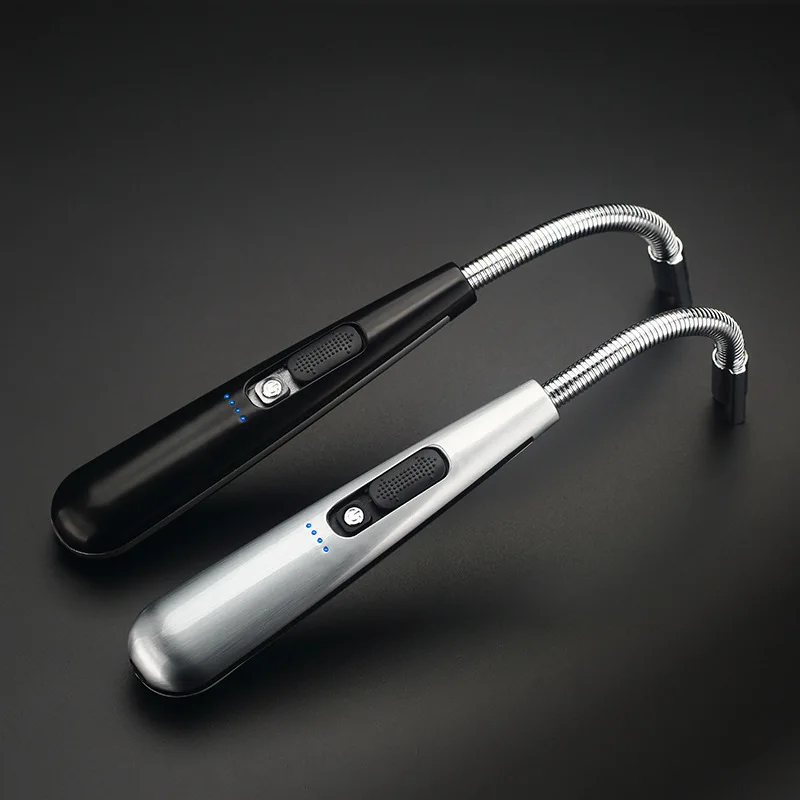 High Quality Portable BBQ Electronic Igniter USB Charging Pulse Plasma Arc Metal Windproof Cigarette Lighter | Дом и сад