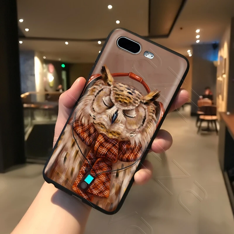 Lavaza Animal Owl Case for iPhone 11 Pro XS Max XR X 8 7 6 6S Plus 5 5s se |