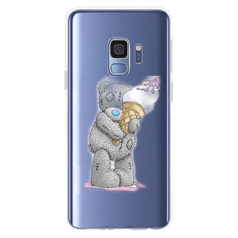 Чехол для Samsung Galaxy S6 S6edge A7 S7edge S8 S9 Plus A5 J5 J7 2016 Tatty Teddy Me To You Bear мягкий силиконовый