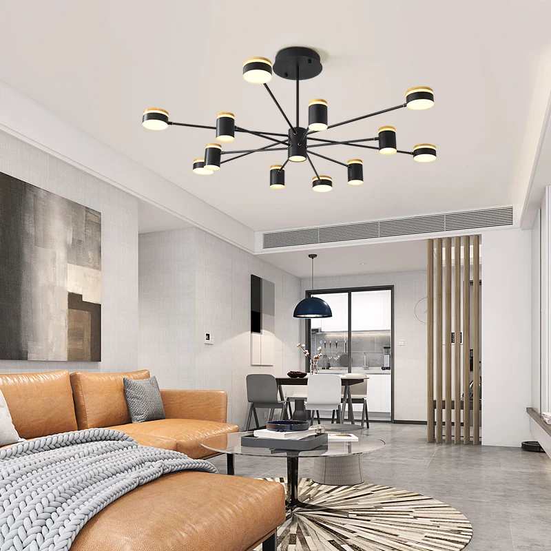 MDWELL Nordic led Pendant Lights For Living Bed Dining Room Shop hanglamp industrial lamp Postmodern Lamp light fixtures |