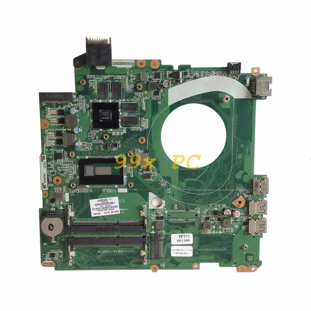 Материнская плата для ноутбука hp павильон 15-P 17-F W/I5-5200U Процессор 782934-001
