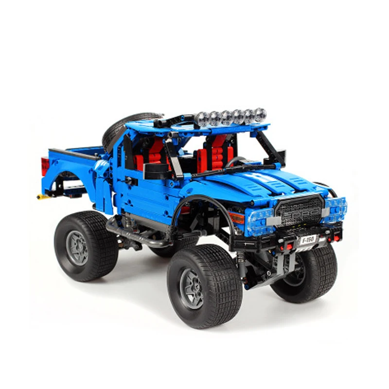 Техника подобрать F 150 SVT Raptor строительных блоков Кирпичи Классические модели