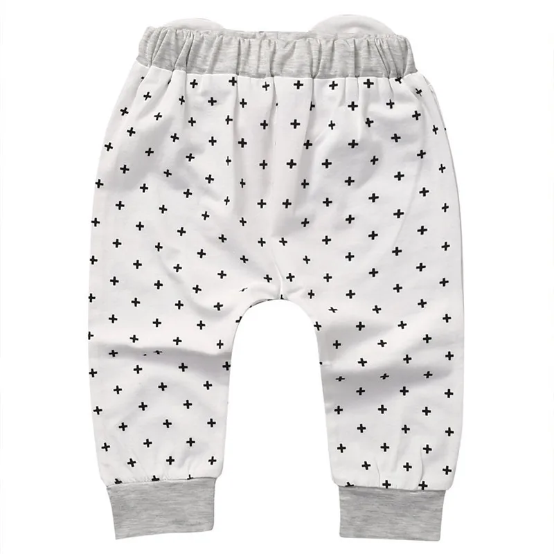 C PUDCOCO/Новинка; длинные штаны с рисунком для новорожденных мальчиков и девочек; зимние теплые гарем трусики; костюм - Цвет: C