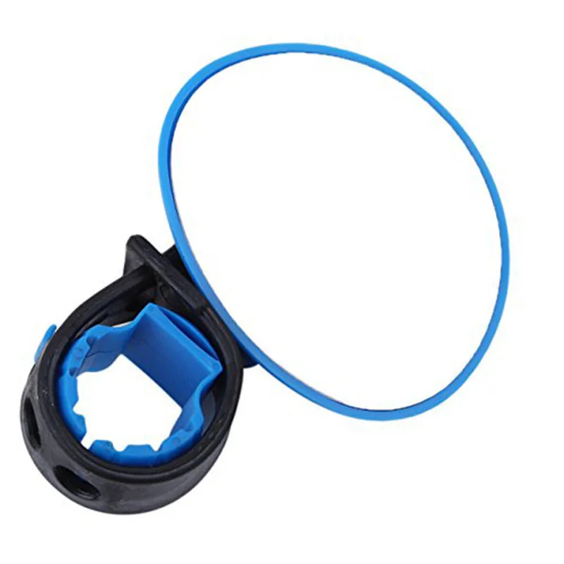 Blue Регулируемые ycling зеркала для велосипеда MTB Дорожный велосипед руль для велосипеда Баренд зеркало заднего вида сверхлегкое зеркало безопасности Аксессуары для велосипеда - Цвет: Blue